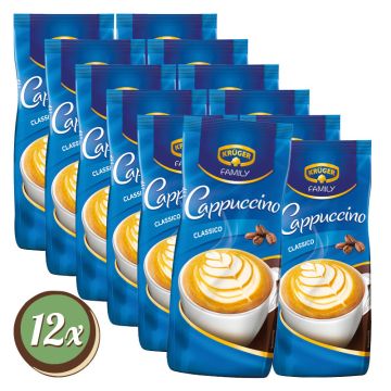 Multipack: 12x Krüger Family Cappucino Classico á 500g