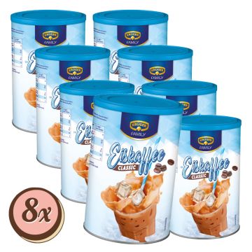 Multipack: 8x KRÜGER EISKAFFEE 275G DS