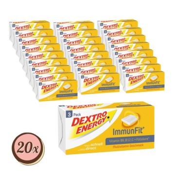 Multipack: 20x DEXTRO ENERGY* ImmunFit á 138g