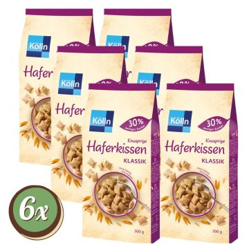 Multipack: 6x Kölln Haferkissen Klassik á 300g