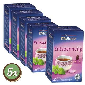 Multipack: 5x Meßmer Entspannung à 40g