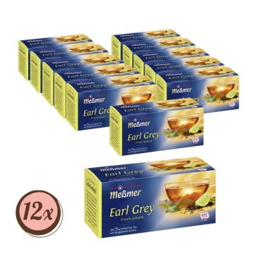 Multipack: 12x MEßMER Earl Grey 25er