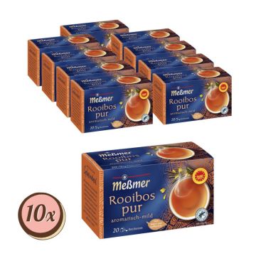 Multipack: 10x MEßMER Rooibos pur 20er