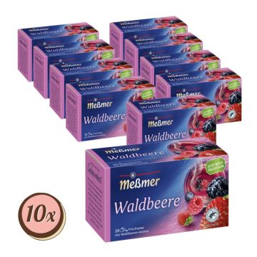 Multipack: 10x MEßMER Waldbeere 20er