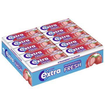 Multipack: 30x Wrigleys's EXTRA Professional Fresh Erdbeere á 10 Dragees