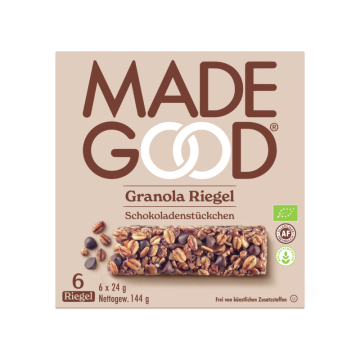 Madegood Granola Riegel Choc Chip 144g