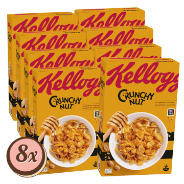 Multipack: 8x Kellogg's Crunchy Nut 500g