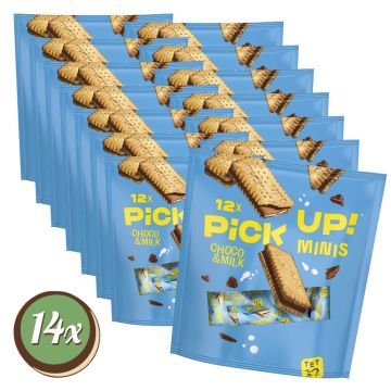 Multipack: 14x Bahlsen Pick UP Mini Choco & Milk á 127g