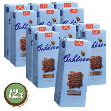 Multipack: 12x Bahlsen Waffel Perpetum Vollmilch á 97g