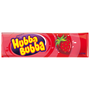 Knapp übers MHD: HUBBA BUBBA Strawberry à 37g