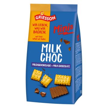 Griesson Milk Choc Minis 125g