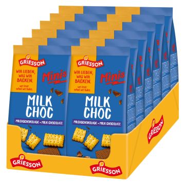 Multipack: 12x Griesson Schokokeks Minis á 125g