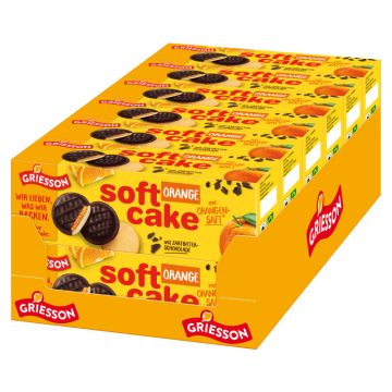 Griesson Soft Cake Orange 12x150g