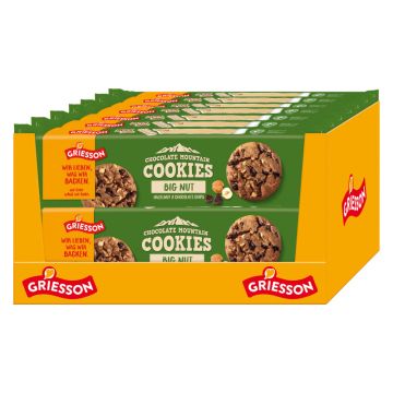 Multipack: 14x Griesson Cookies Big Nut á 150g