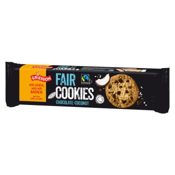 Griesson Fair Cookies Chocolate-Coconut 150g