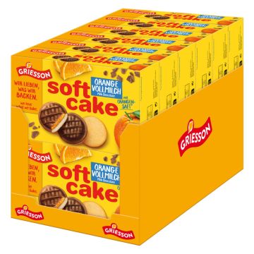 Griesson Soft Cake Orange Vollmilch 12x300g