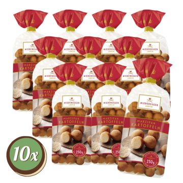 Multipack: 10x Niederegger Marzipan Kartoffeln à 250g