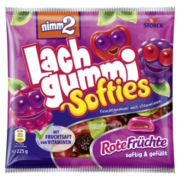 nimm2 Lachgummi Softies Rote Früchte 225g