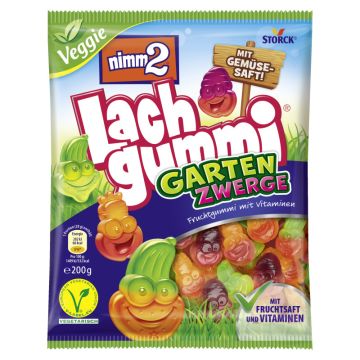 Kurzes MHD: nimm2 Lachgummi Gartenzwerge 200g