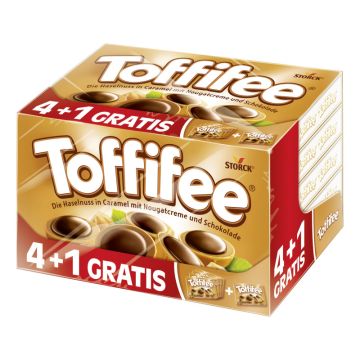 Toffifee 4+1, (Sparpack mit 5 x 125g) = 625g