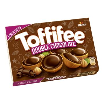 Knapp übers MHD: Toffifee Double Chocolate 125g (15er Packung)