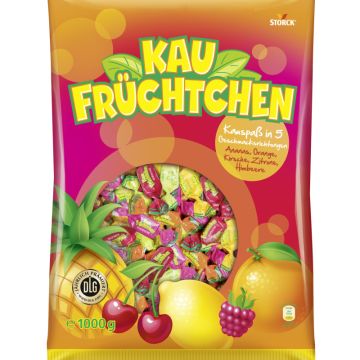 Storck Bunte Welt Kau Früchtchen 1000g