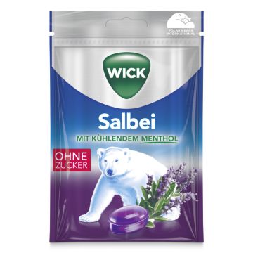 WICK Salbei ohne Zucker 72g