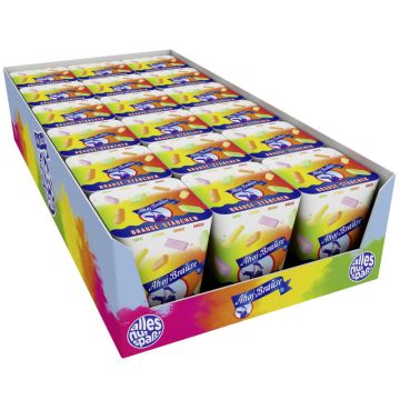 Multipack: 18x Ahoj Brause-Stäbchen Box 125 g 125g