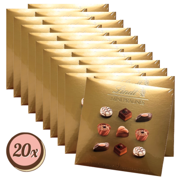 Multipack: 20x Lindt Pralines Gold á 44g