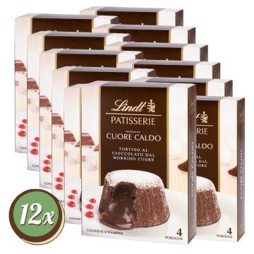 Multipack: 12x Lindt Lava Cake 12 x 0,240 KG 240g