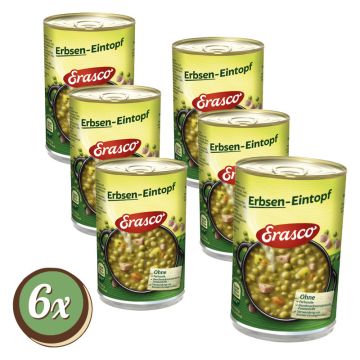 Multipack 6x Erasco Erbsen Eintopf à 400g