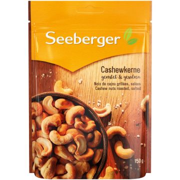 Seeberger Cashewkerne Geroestet Gesalzen 150g