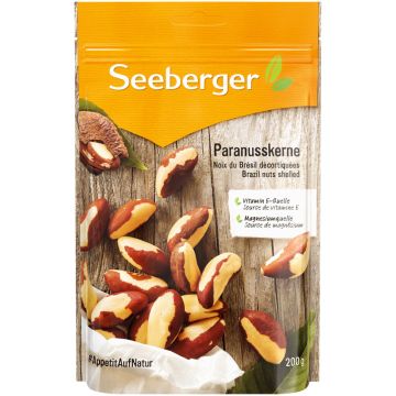 Knapp übers MHD: Seeberger Paranusskerne 200g