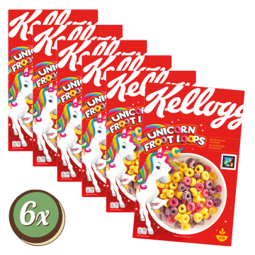 Multipack: 6x Kelloggs Froot Loops á 375g