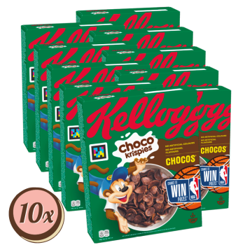 Multipack: 10x Kelloggs Choco Krispies Chocos 330g