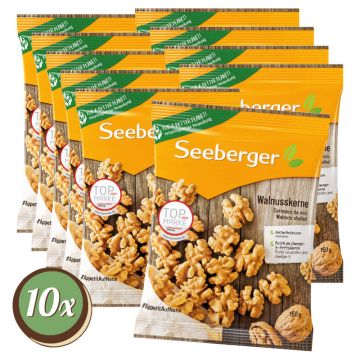 Multipack: 10x Seeberger Walnusskerne á 150g