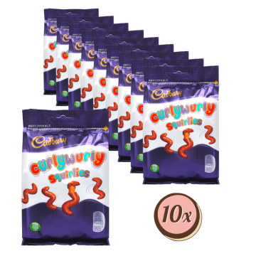 Multipack: Cadbury Curly Wurly Squirlies 10x 110g