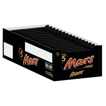 Multipack: 17x MARS® Multipack á 5x45g