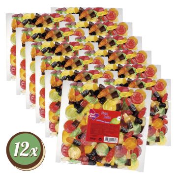 Multipack: 12x Red Band Fun Mix Family Beutel á 500g