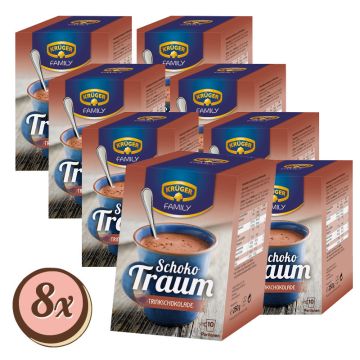 Multipack: 8x Krüger Schoko Traum á 250g