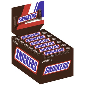 Multpack: 24x SNICKERS® Riegel á 50g