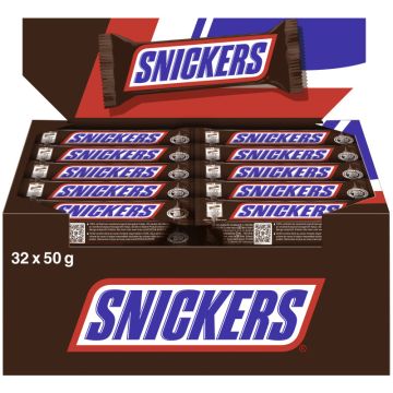 Multipack: 32x SNICKERS® Riegel á 50g