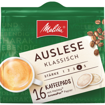 Melitta Café Auslese Pads 16er (112g)