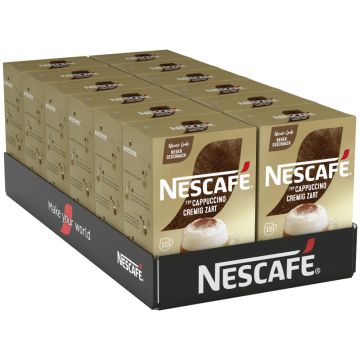 Multipack: 12x NESCAFE Typ Cappuccino Cremig Zart 12(10x14g) 140g