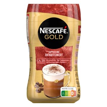 NESCAFE GOLD Typ Cappuccino Entkoffeiniert 250g