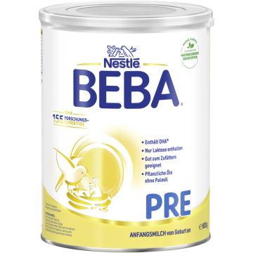 NESTLE BEBA PRE Anfangsmilch von Geburt an, 800g