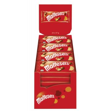 Multipack: 25x Maltesers Vollmilch-Schokoladenkugeln à 37g