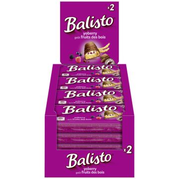 Multipack: 20x BALISTO Joghurt-Beeren-Riegel Yoberry je 37g