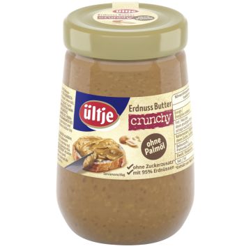 ültje Erdnussbutter crunchy 340g Glas