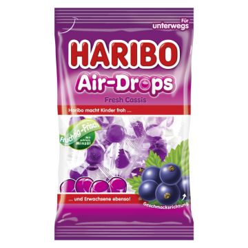 Haribo Air-Drops Fresh Cassis 100 g